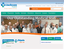 Tablet Screenshot of jacksonhosp.com